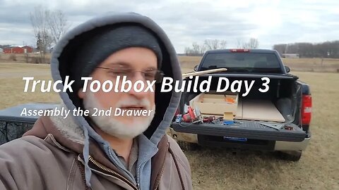 How to Build a Truck Toolbox with Storage Drawers! (Part 5) - Assemble 2nd Drawer!