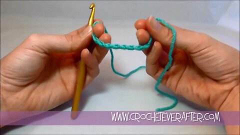 Left Hand Foundation Chain Tutorial #2 How to Join Your Foundation Chain in the Round