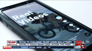 TIKTOK says it will fight the Trump Administration in court