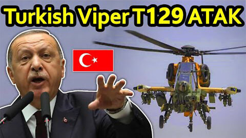 Turkey T129 ATAK Multirole Attack Helicopter | Turkish T-129 Helicopter | Military