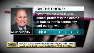 Report: Duggan chief of staff ordered Make Your Date e-mails deleted, Mayor gave preferential treatment to program