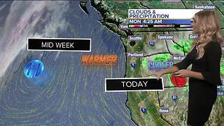 Stormy Monday, Then a HOT First Day of Summer