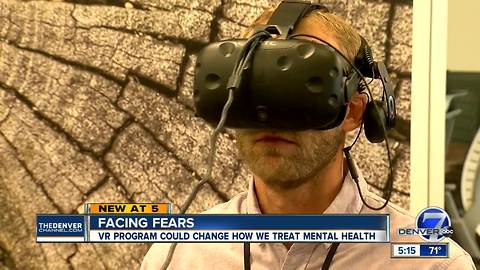 Virtual reality being tested on CU Anschutz campus to treat mental illnesses, fears