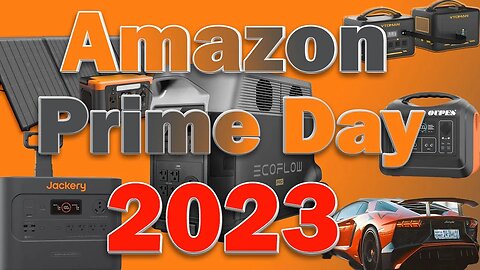 Amazon Prime Day 2023 - Best Portable Power Station - Solar Generator
