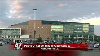 The Palace of Auburn Hills to close after Bob Seger concert