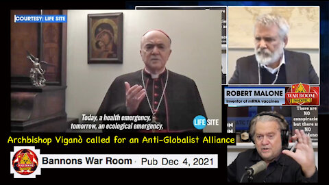 Abp Viganò calls for an Anti-Globalist Alliance