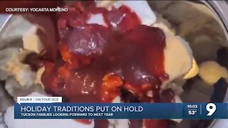 Holiday traditions put on hold during the holidays