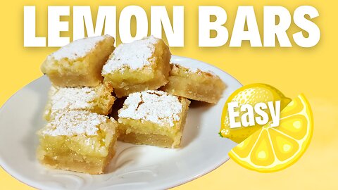 Easy Lemon Bar Cookies for Two