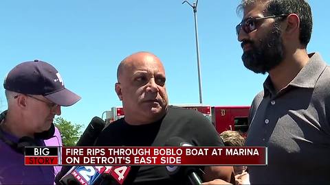 Investigators say welding spark caused massive Boblo boat fire