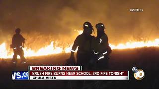 Three fires burn in South Bay