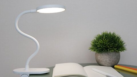 Yeelight LED Desk Lamp Clip-On Night Light USB Rechargeable 5W 360 Degrees Adjustable Dimming