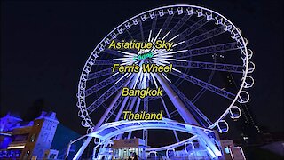 Asiatique Sky Ferris Wheel in Bangkok, Thailand