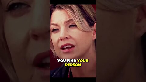 Greys Anatomy | Escaping the Past Embrace Lifes Hardships and Find Your Person #greysanatomy