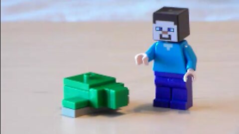 Lego Minecraft Turtle Tutorial