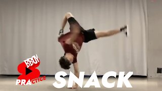 BREAK DANCE - BBOY SNACK PRACTICE