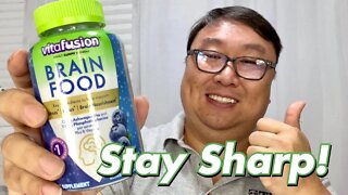 How To Stay Focused with Vitafusion Brain Food Gummy Vitamins