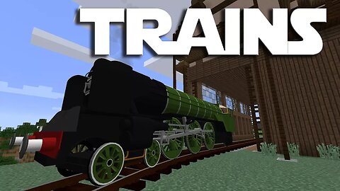 Immersive Railroading Mod Server Tour - Many Train Station Builds.