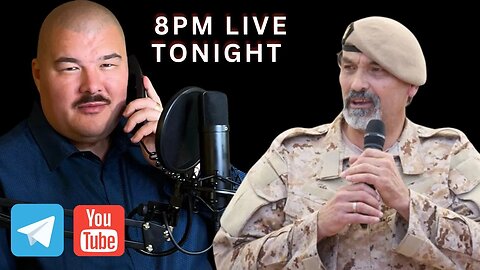 Lieutenant Colonel Riccardo Bosi LIVE with Aussie Cossack