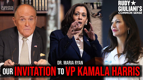 Our Invitation to VP Kamala Harris | Rudy Giuliani and Dr. Ryan LIVE on 77 WABC | Ep. 150