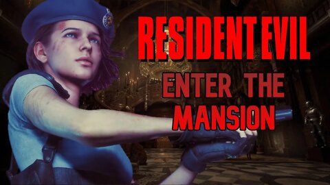 Jill Valentine Enters A Mansion | Resident Evil Remake