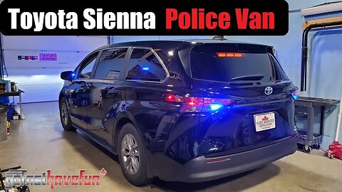 Toyota Sienna Police Van | AnthonyJ350