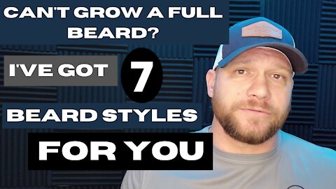 7 Beard Styles for people who have a hard time growing a full beard
