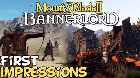 Mount & Blade 2: Bannerlord First Impressions "Is It Worth Playing?"