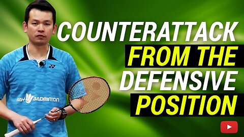Counterattack from the defensive position - Master Badminton Singles featuring Coach Kowi Chandra