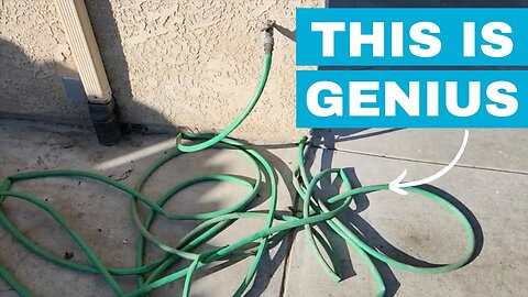 Few people know about this BRILLIANT garden hose hack!