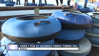 Family fun at Gateway Parks tubing hill