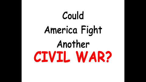 America's SECOND Civil War?
