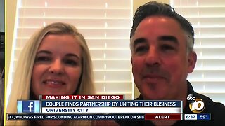 San Diego couple finds partnership by uniting their businesses