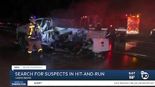 Group sought in SR-94 hit-and-run