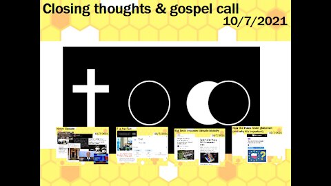 10-7-2021 - Closing thoughts & gospel call - Jarrin Jackson