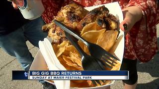 "Big Gig BBQ returns this weekend