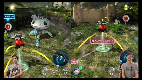 Pikmin 3 Deluxe Co-Op | Day 2 | Continued Tutorials..