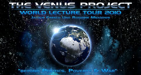 The Venus Project World Lecture Tour 2010 - Live@Audimax München (introduction&presentation)