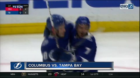 Andrei Vasilevskiy, Brayden Point help Tampa Bay Lightning beat Columbus Blue Jackets 4-0
