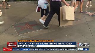 Las Vegas Walk of Fame tributes to reappear after mysterious hiatus