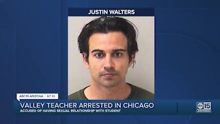 Arizona teacher arrested, accused of having relationship with student