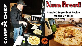 Easy and Delicious Flatbread/Naan on the GRIDDLE!! #bread