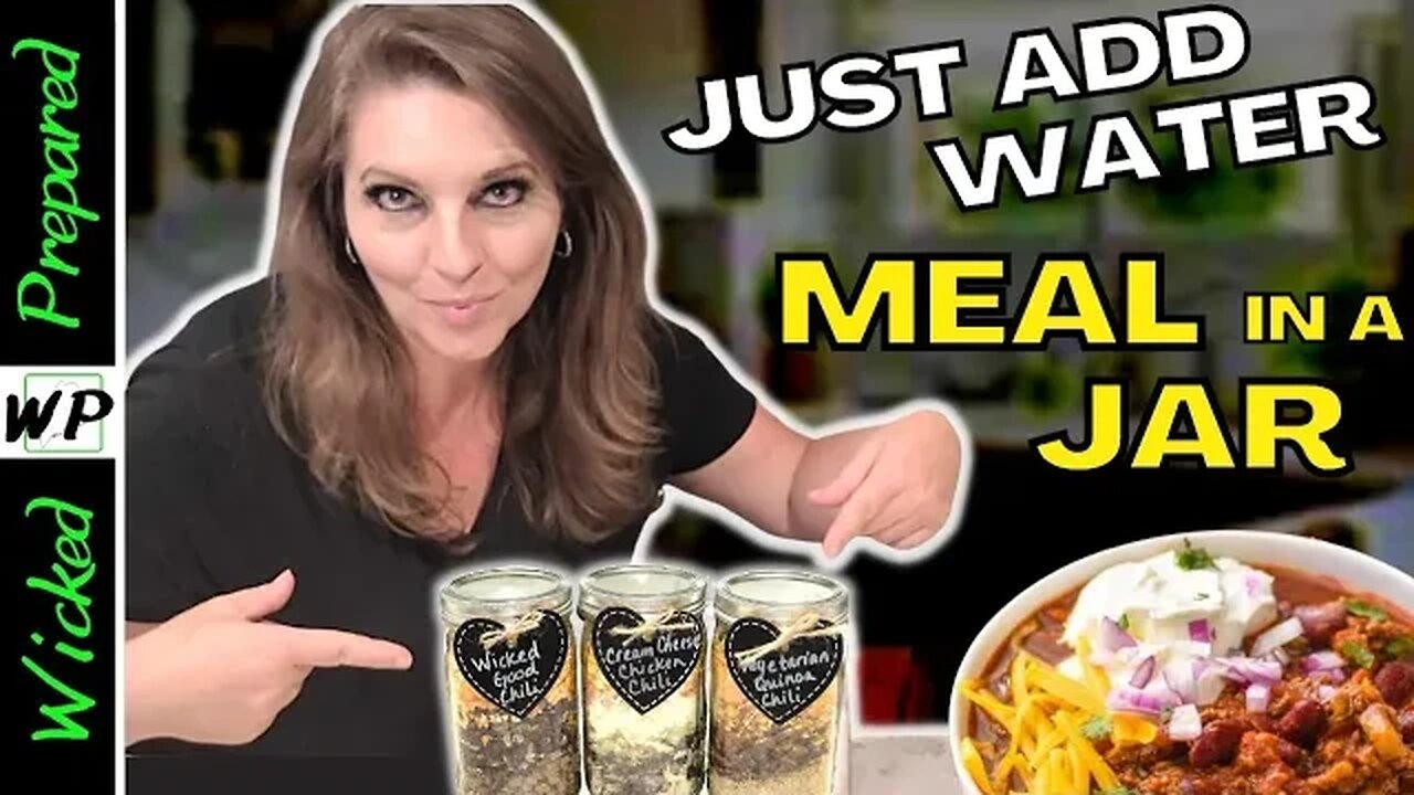 Ultimate Meal Prep Hack Just Add Water Meal In A Jar Prepping For