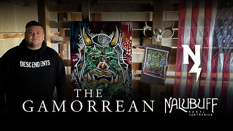 The Gamorrean - Painting Nerd Art in a Barn