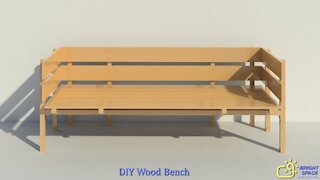 DIY Wood Bench