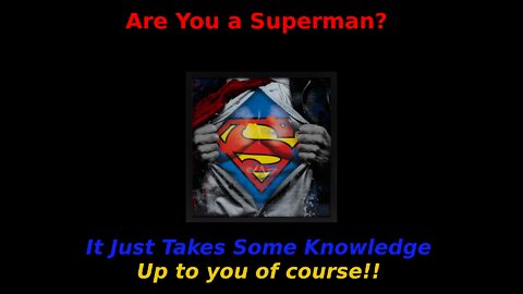 Are You a Superman?
