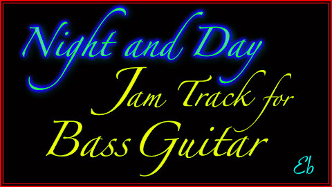 439.3 JAM TRACK in Eb for JAZZ BASS GUITAR