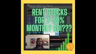 How to "Rent" Stocks for Monthly Income (7-30% ROI!)