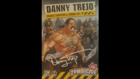 Zombicide 2nd Edition Danny Trejo Board Game Expansion (2020, CMON / Guillotine) -- What's Inside
