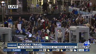 Holiday travel at DIA