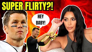 NFL GOAT Tom Brady & Kim Kardashian "SUPER FLIRTY" at Fanatics White Party 2023?! Would He DO THIS?!